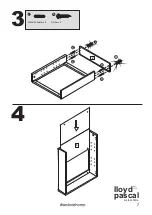 Предварительный просмотр 7 страницы Lloyd Pascal Double Mirror Cabinet Assembly Instructions Manual