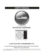 Предварительный просмотр 1 страницы Lloyd LS18HC User Manual