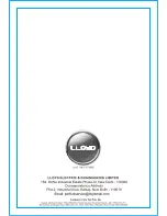 Preview for 25 page of Lloyd LT48N User Manual