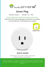 Предварительный просмотр 1 страницы Lloyd's LC-1193 Quick Manual