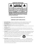 Preview for 2 page of Lloyd's LCR340 Instruction Book