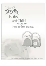 Lloydspharmacy Tixylix Baby and Child Monitor Instruction Manual предпросмотр