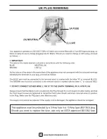 Предварительный просмотр 7 страницы LLOYTRON B1504 Operating Instructions Manual