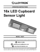 Предварительный просмотр 1 страницы LLOYTRON D2251 Operating Instructions