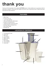 Preview for 2 page of LLOYTRON E5206 Operating Instructions Manual