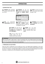 Предварительный просмотр 6 страницы LLOYTRON Kitchen Perfected E6701 Operating Instructions Manual