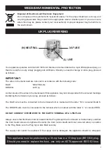 Preview for 7 page of LLOYTRON Montana L3120 Operating Instructions Manual