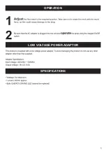 Preview for 5 page of LLOYTRON Quebec L5501 Operating Instructions Manual