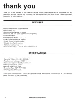 Preview for 2 page of LLOYTRON rapidresponse A1212WH-C Operating Instructions Manual