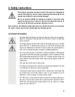 Предварительный просмотр 7 страницы LLUMOR FS20 ST-2 Operating Instructions Manual