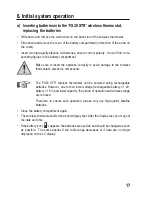 Предварительный просмотр 17 страницы LLUMOR FS20 ST-2 Operating Instructions Manual