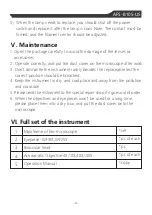 Preview for 12 page of Llutico AFS-B105 Manual