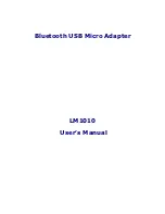 LM Technologies LM1010 User Manual preview