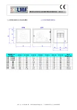 Предварительный просмотр 6 страницы LMF Clima CTE 574 Installation, Operation & Maintenance Manual