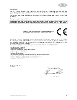 Preview for 2 page of LMF Clima HPH 14 Installation, Operation And Maintenance Manual