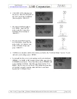 Preview for 3 page of LMI 585 Plus Mastering Instructions