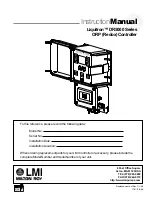 Предварительный просмотр 1 страницы LMI Liquitron DR5000-01A Instruction Manual