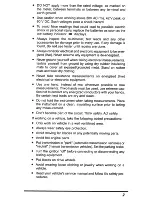 Preview for 3 page of lnnova 10 MegOhms Owner'S Manual