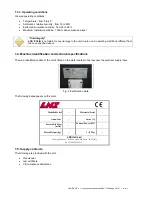 Предварительный просмотр 5 страницы LNS SC 500 Instruction Manual