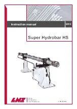 LNS Super Hydrobar HS 3.26 Instruction Manual предпросмотр