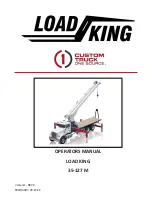 Preview for 1 page of LOAD KING 35-127 M Operator'S Manual