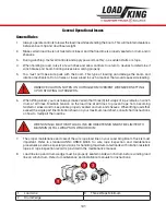 Preview for 101 page of LOAD KING 35-127 M Operator'S Manual