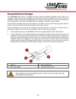 Preview for 121 page of LOAD KING 35-127 M Operator'S Manual