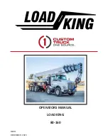 LOAD KING 80-160 Operator'S Manual предпросмотр