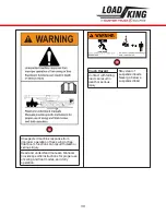 Preview for 39 page of LOAD KING 80-160 Operator'S Manual