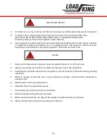 Preview for 53 page of LOAD KING 80-160 Operator'S Manual