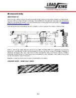 Preview for 253 page of LOAD KING 80-160 Operator'S Manual