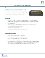 Предварительный просмотр 1 страницы Loadstar Sensors DI-1000UHS-10K User Manual