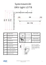 Preview for 7 page of LOBAS UNV-Light LO TB Assembly Instruction Manual