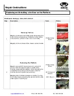 Preview for 1 page of LOBSTER SPORTS EL04 Repair Instructions