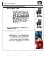 Preview for 2 page of LOBSTER SPORTS Elite Grand 4 Troubleshooting Instructions