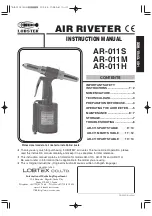 LOBSTER AR-011H Instruction Manual preview