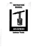 LOBSTER AR-021EXH Instruction Manual предпросмотр