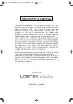 Preview for 24 page of LOBSTER AR 2000H Instruction Manual