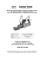 LOBSTER EH-19PCU Owner'S Manual & Operating Instructions preview