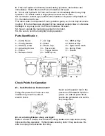 Preview for 4 page of LOBSTER EH-19PCU Owner'S Manual & Operating Instructions