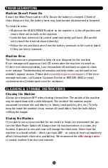 Preview for 15 page of LOBSTER Elite grand five le Owner'S Manual