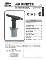 LOBSTER R1A1 Instruction Manual preview