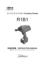 LOBSTER R1B1 Instruction Manual предпросмотр