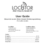 Preview for 1 page of Loc8tor Loc8tor Plus User Manual