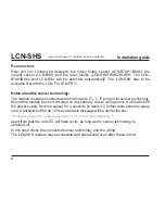 Preview for 4 page of Local Control Network LCN-BT4H Installation Manual