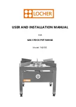 Предварительный просмотр 1 страницы Locher 162012 User And Installation Manual