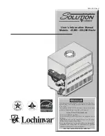 Lochinvar 000 BTU/HR User'S Information Manual preview