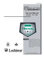 Preview for 1 page of Lochinvar ARMOR 150 Service Manual