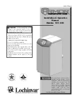 Lochinvar Armor AWL150PM Installation & Operation Manual preview