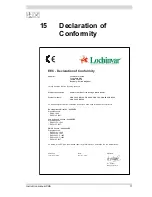 Предварительный просмотр 71 страницы Lochinvar CHA 100 CE Installation, Commissioning, User & Maintenance Instructions